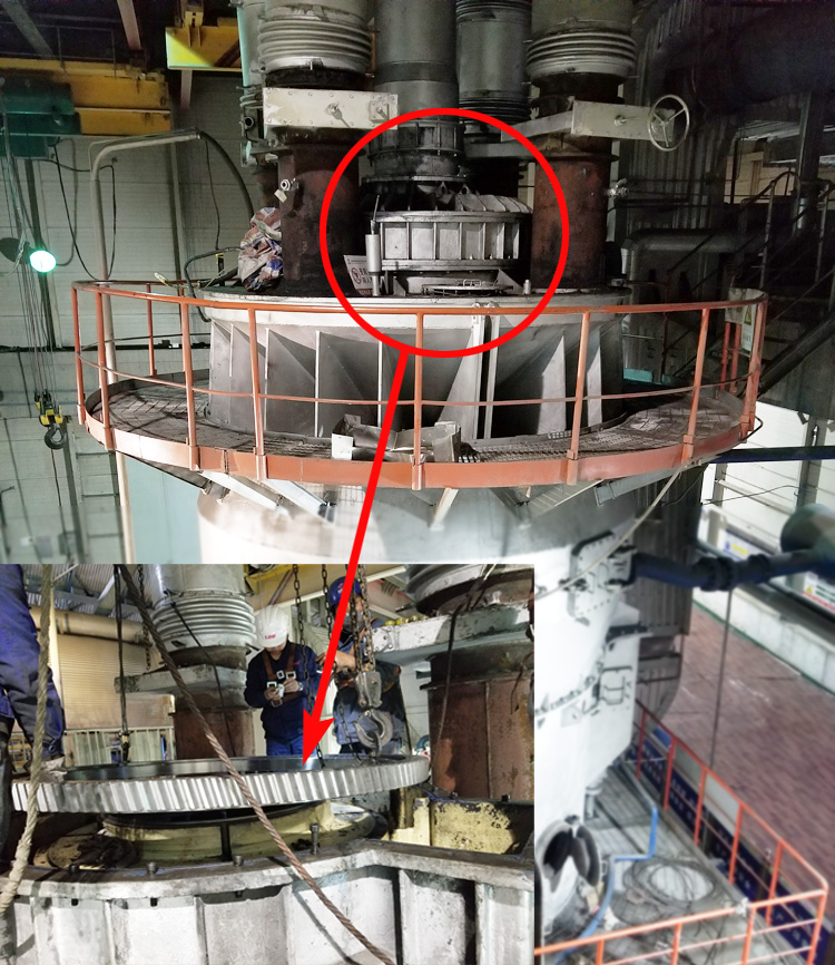 磨煤機(jī)用轉(zhuǎn)盤(pán)軸承